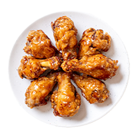 8 CHICKEN  WINGS